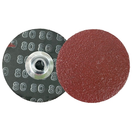 Weiler 3" Tiger Aluminum Blending Disc, 80AO, TYPE S 59876